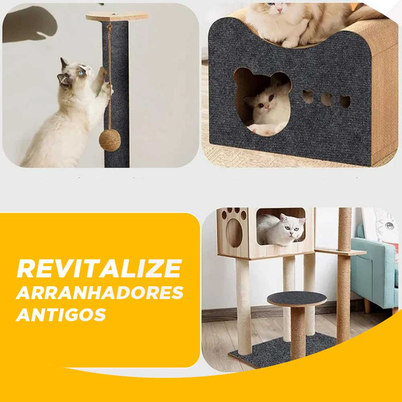Carpete Adesivo Protetor para Unha de Gatos